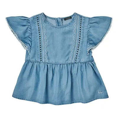 Ikks ECOURAMES girls's Children's Blouse in Blue