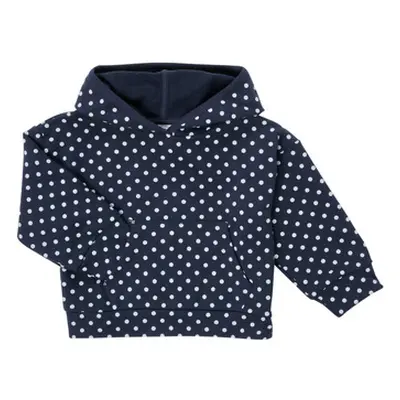 Petit Bateau CELIA girls's Children's Sweatshirt in Marine