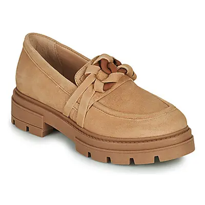 Mjus BEATRIX MOC women's Loafers / Casual Shoes in Beige