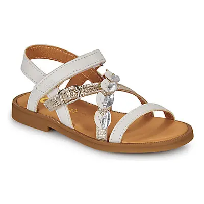 GBB ELVIRA girls's Children's Sandals in White