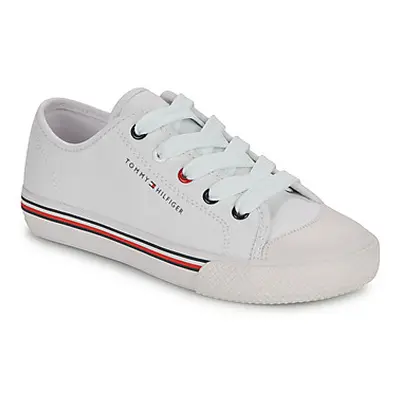 Tommy Hilfiger HERMAN boys's Children's Shoes (Trainers) in White