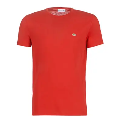 Lacoste TH6709 men's T shirt in Red