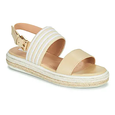 Geox LEELU women's Sandals in Beige