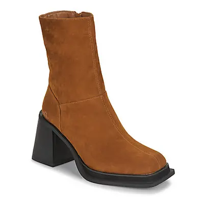 Moony Mood NEW05 women's Low Ankle Boots in Brown