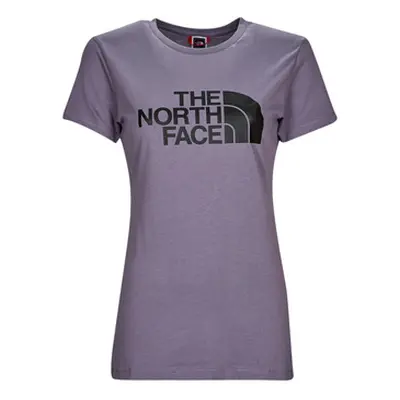 The North Face S/S Easy Tee women's T shirt in Purple