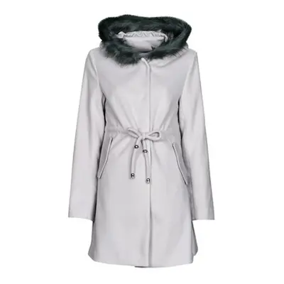 Betty London MELINDA women's Coat in Grey