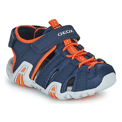 Geox B SANDAL KRAZE A boys's Children's Sandals in Blue