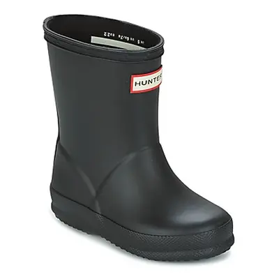 Hunter KIDS FIRST CLASSIC boys's Children's Wellington Boots in Black