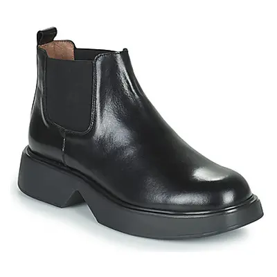 Wonders B-8204 women's Mid Boots in Black