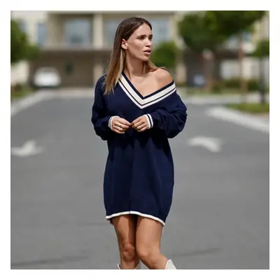 THEAD. ALYSSA DRESS women's Dress in Marine