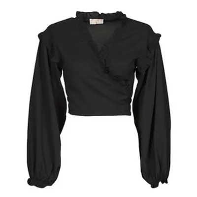 Moony Mood PACHERY women's Blouse in Black