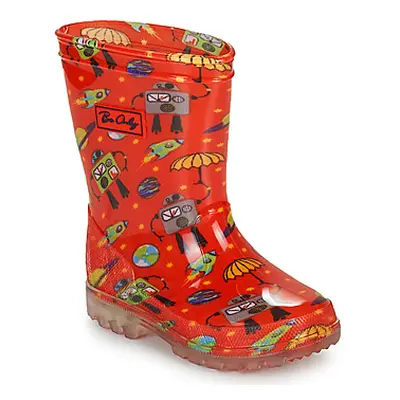 Be Only CYBORG boys's Children's Wellington Boots in Red