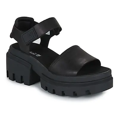 Timberland EVERLEIGH ANKLE STRAP women's Sandals in Black