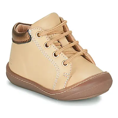 GBB APORIDGE girls's Children's Shoes (High-top Trainers) in Beige