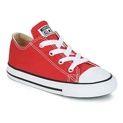 Converse ALL STAR OX boys's Children's Shoes (Trainers) in Red