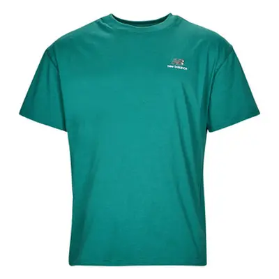 New Balance Uni-ssentials Cotton T-Shirt women's T shirt in Green