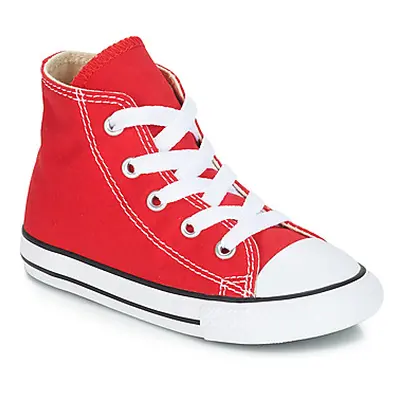 Converse ALL STAR HI girls's Children's Shoes (High-top Trainers) in Red