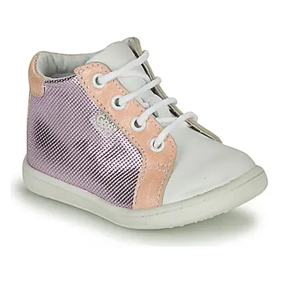 GBB FAMIA girls's Children's Shoes (High-top Trainers) in Pink