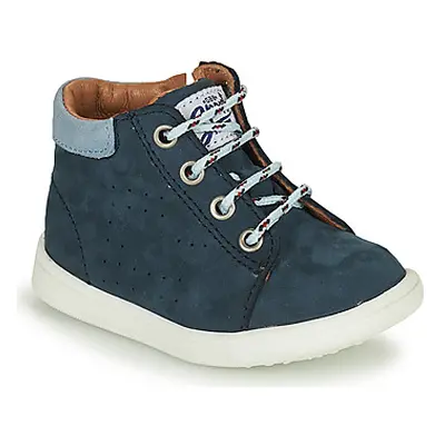 GBB FOLLIO boys's Children's Shoes (High-top Trainers) in Blue