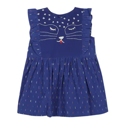 Catimini CHARLES girls's Children's dress in Blue