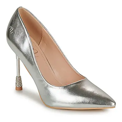 Moony Mood ALHENY women's Court Shoes in Silver