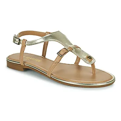 JB Martin AISSA women's Sandals in Gold