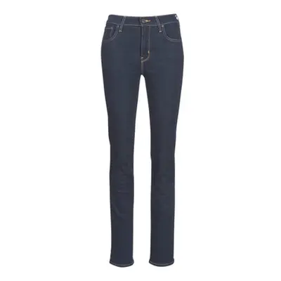 Levis 724 HIGH RISE STRAIGHT women's Jeans in Blue