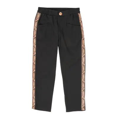 Ikks XR22012 girls's Children's trousers in Black