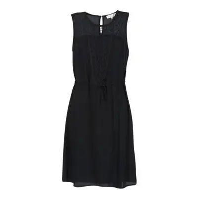 Cream DONA women's Dress in Black