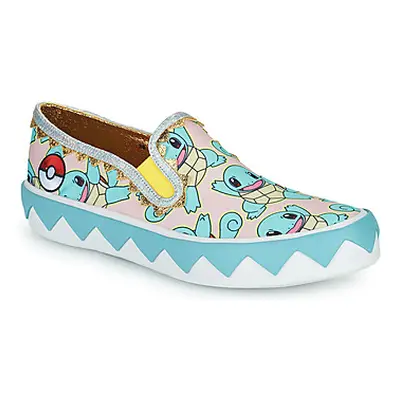 Irregular Choice Every Day Is An Adventure men's Slip-ons (Shoes) in Pink