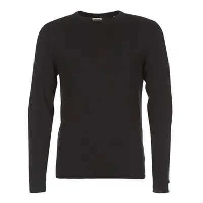 Jack & Jones JJEBASIC men's Sweater in Black