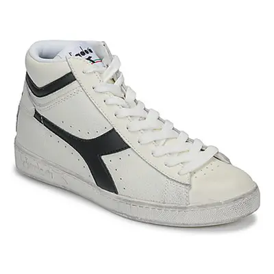 Diadora GAME L HIGH WAXED women's Shoes (High-top Trainers) in White