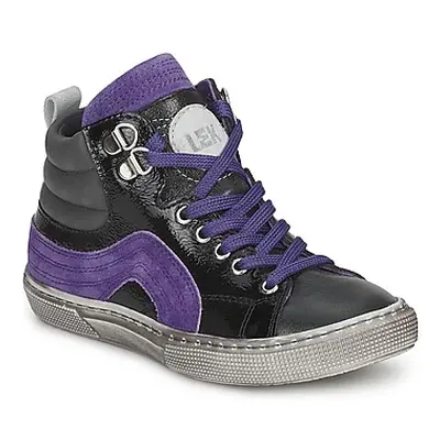 Little Mary OPTIMAL boys's Children's Shoes (High-top Trainers) in Black