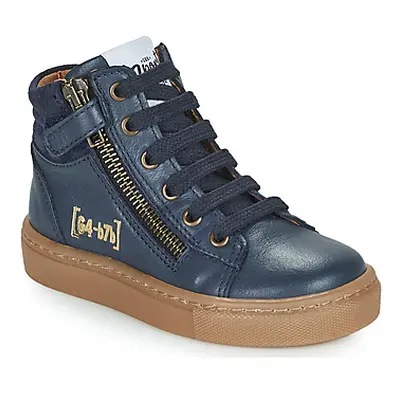 GBB KANTER boys's Children's Shoes (High-top Trainers) in Marine