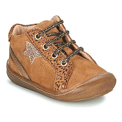 GBB EDITHE girls's Children's Shoes (High-top Trainers) in Brown