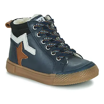 GBB NEFER boys's Children's Shoes (High-top Trainers) in Marine