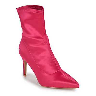 Moony Mood NEW03 women's Low Ankle Boots in Pink