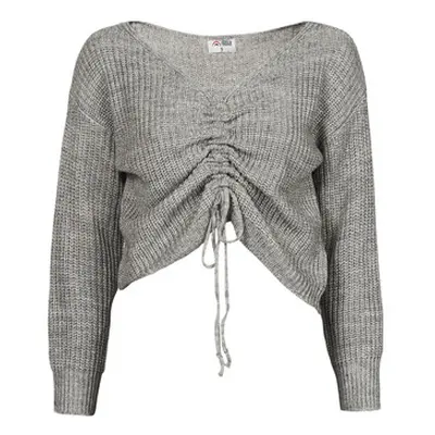 Yurban PAULA women's Sweater in Grey