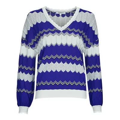 Morgan MIX women's Sweater in Blue