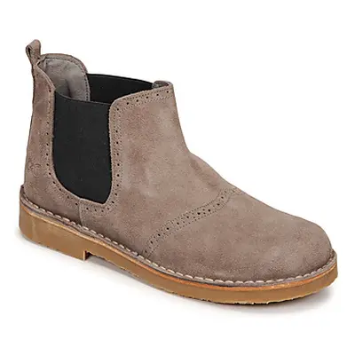 Citrouille et Compagnie NEW 87 girls's Children's Mid Boots in Grey