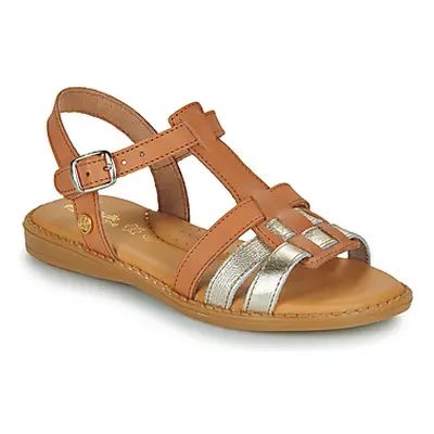 Citrouille et Compagnie ROLUI girls's Children's Sandals in Brown