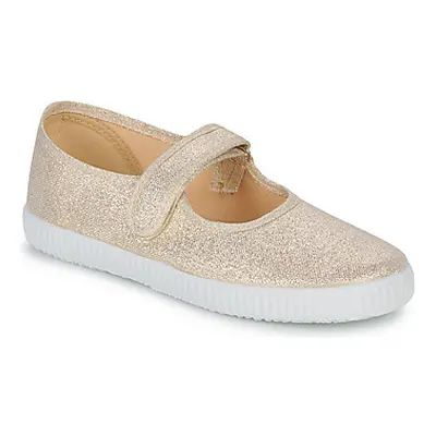 Citrouille et Compagnie IVALYA girls's Children's Shoes (Pumps / Ballerinas) in Gold