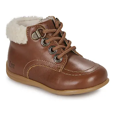 Little Mary HARRY girls's Children's Mid Boots in Brown