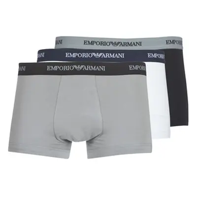 Emporio Armani CC717-PACK DE 3 men's Boxer shorts in Black