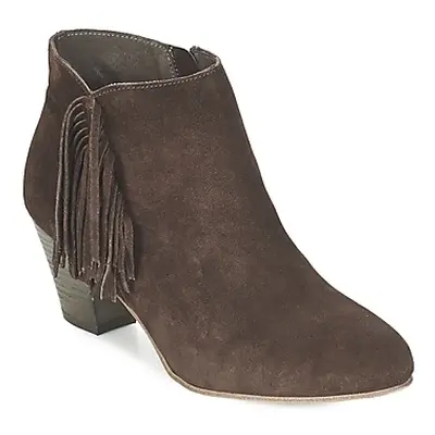 Betty London FIANIDE women's Low Ankle Boots in Brown