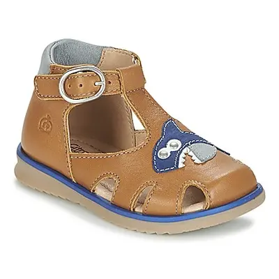 Citrouille et Compagnie ISKILANDRO boys's Children's Sandals in Brown