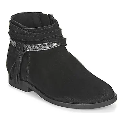 Citrouille et Compagnie NIVOLET girls's Children's Mid Boots in Black