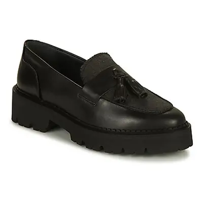 JB Martin FAUSTINE women's Loafers / Casual Shoes in Black