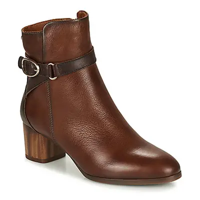 Pikolinos CALAFAT women's Low Ankle Boots in Brown