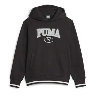 Puma PUMA SQUAD HOODIE FL B boys's Children's sweatshirt in Black